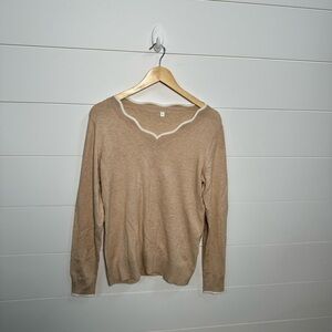 Lightweight Detailed Sweater